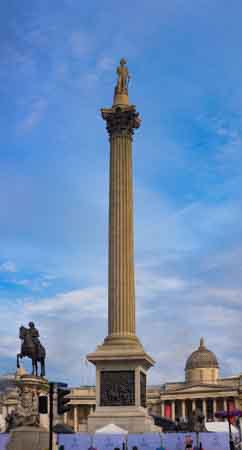 Nelson's Column, Equestrian Statue of Charles I