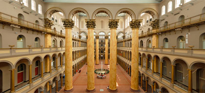 Reynolds Center Old Patent Office Building Kogod Courtyard