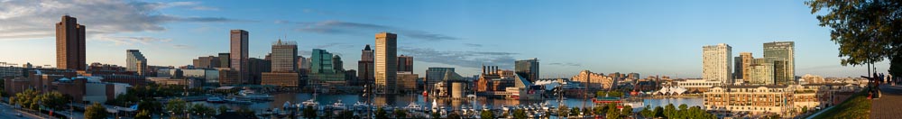 Inner Harbor viewed from Federal Hill