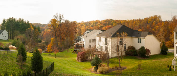 Ellicott City in the Fall Neighborhood View