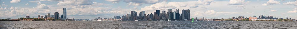 Manhattan and Jersey City Viewed from the Hudson River