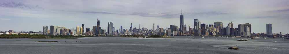 Manhattan and Jersey City Viewed from the Hudson River