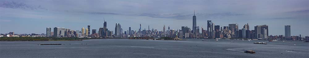 Manhattan and Jersey City Viewed from the Hudson River